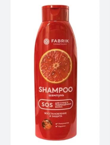 Fabrik Cosmetology Шампунь SOS для сухих и поврежденных волос шампунь 500 мл
