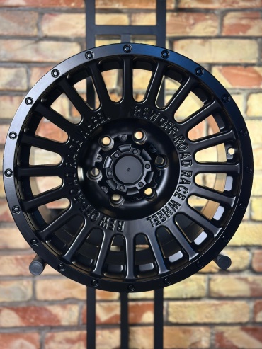 FC218 8.5x17/6x139.7 D110.1 ET0 4 диска черный матовый