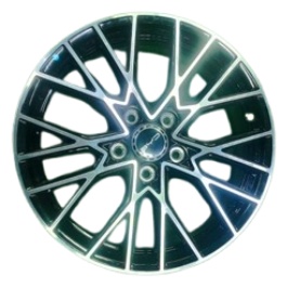 Rainbow Dance 760SSS 7x17/5x114.3 D60.1 ET50 4 диска черный, серебристый