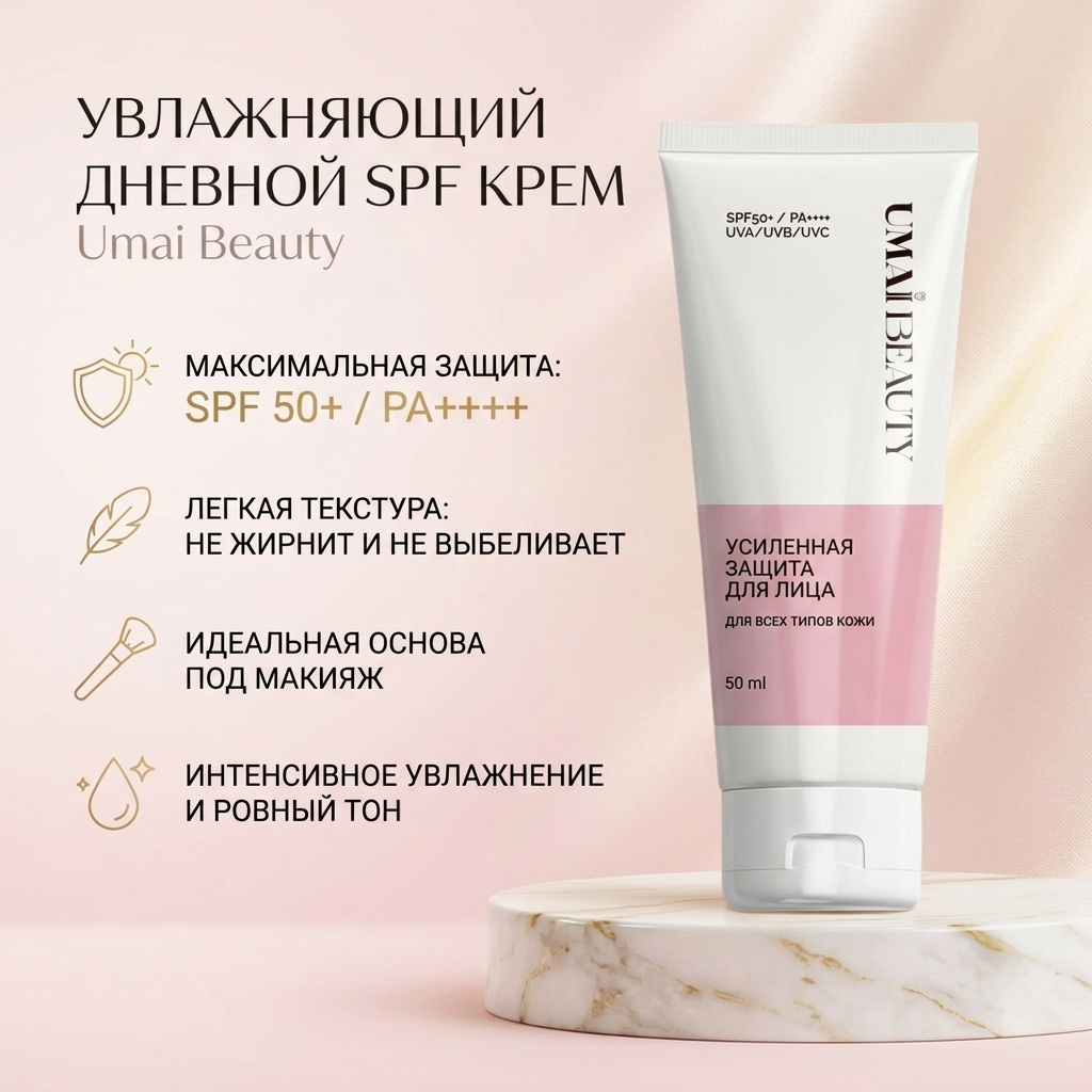 Umai Beauty крем SPF крем для лица 50 мл