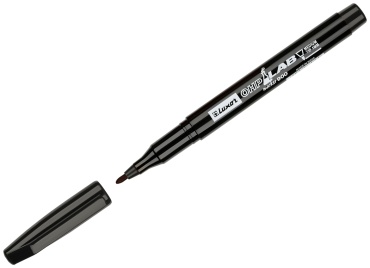 Маркер LUXOR OHP 900, 1 шт, 1 мм, черный