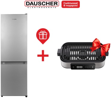 DAUSCHER DRF-459DFSS + DGM-9000PRO серебристый