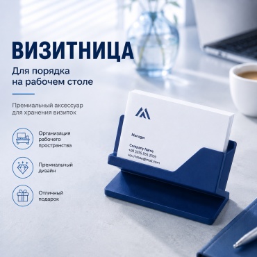 Визитница Tekvora, держатель для визиток