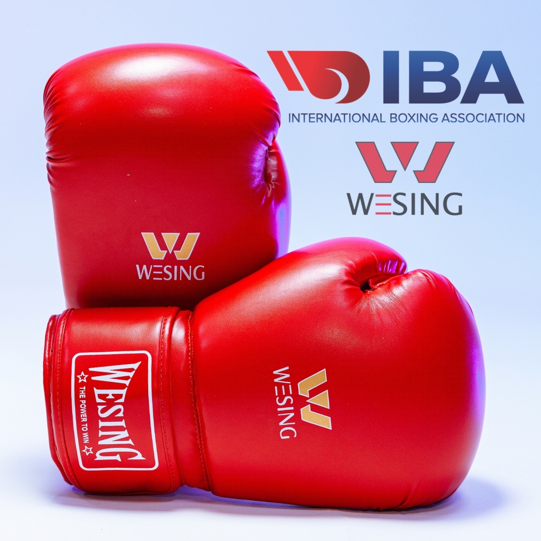 Боксерские перчатки WESING 10 oz красный