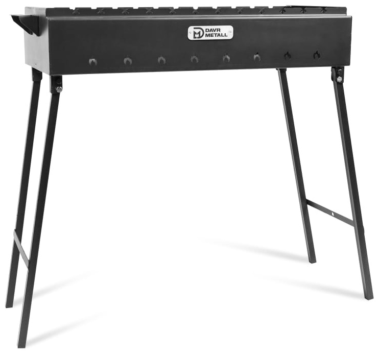 Мангал разборный DAVR METALL 33x80x46 см, сталь