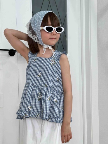 Комплект синий, белый