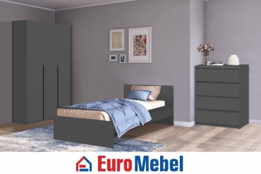 Euromebel Денвер, 00062556, предметов в наборе 3 шт однотонный