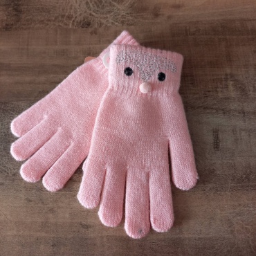 Перчатки ЛиНа Gloves размер 4 розовый