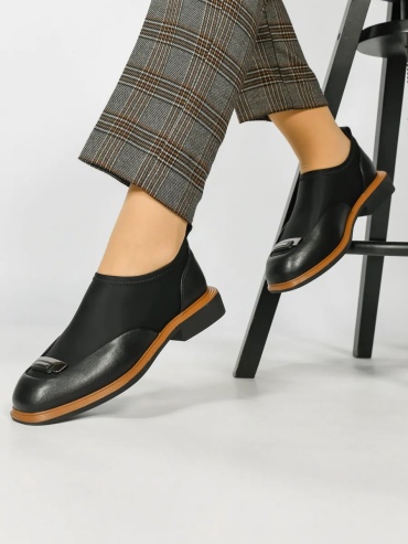 Полуботинки Geronea Shoes черный