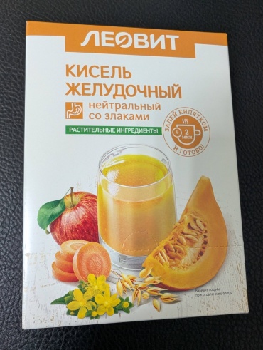 Леовит Кисель желудочный нейтральный со злаками порошок 100