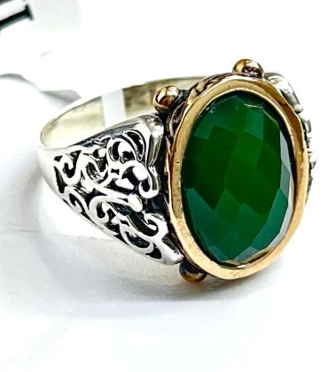 Sulu Silver ХА9472/112639/1024 размер 24 вес 12.03 г серебро, агат