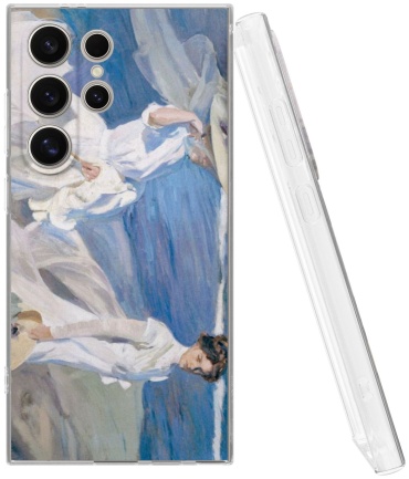 Чехол Mcover для Samsung Galaxy S24 Ultra рисунок