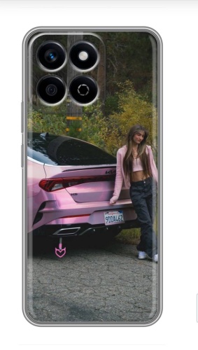Чехол BAIKO для Honor X6a рисунок