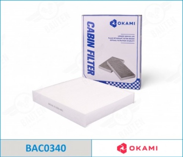 Okami салонный фильтр BAC0340