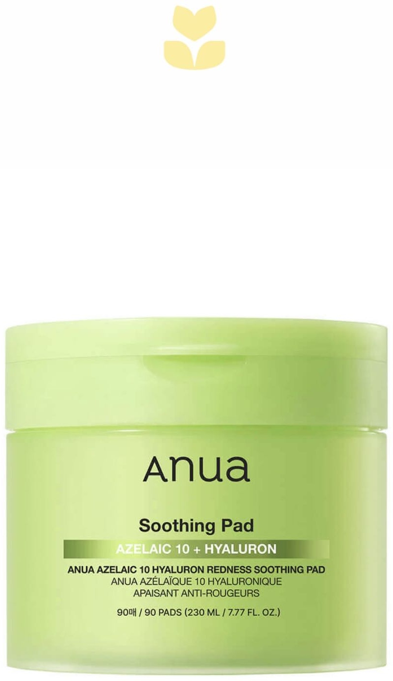 Anua Azelaic 10 + Hyaluron Redness Soothing Pad пенка 230 мл