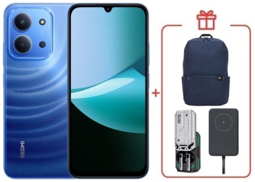 REDMI 15C 4 ГБ/128 ГБ голубой + подарок