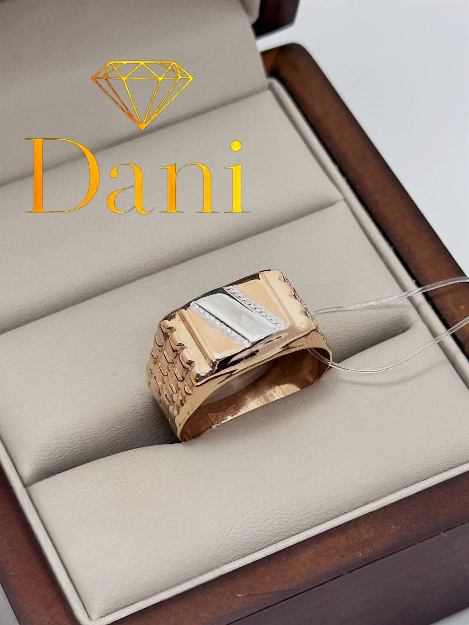 Dani DANI-KLS-2389 размер 20 вес 2.61 г золото, без вставок