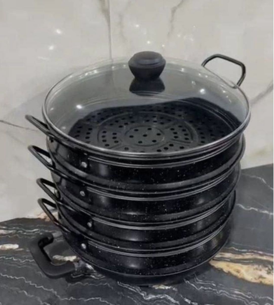 Мантоварка 32 л, Steamer нержавеющая сталь, количество ярусов: 5