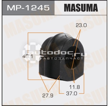 MASUMA втулка стабилизатора MP1245