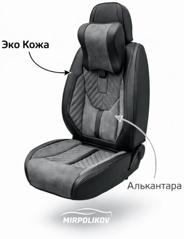 Mirpolikov SsangYong Rexton 2012-2023 серый
