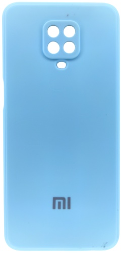 Чехол для Xiaomi Redmi Note 9 Pro голубой
