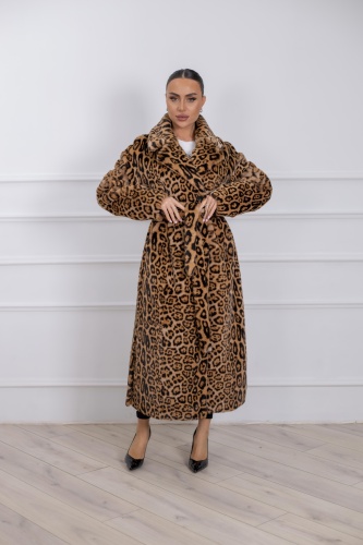 Шуба Granat.Furs черный, коричневый