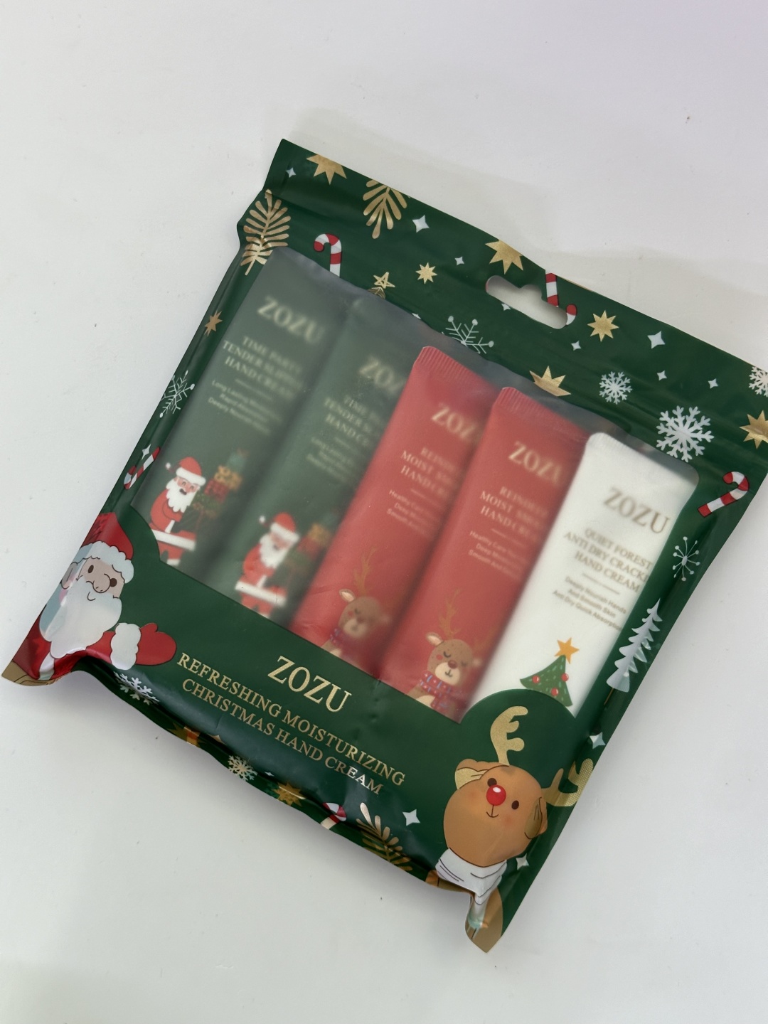 ZOZU Refreshing Moisturizing Christmas крем для рук 5 шт по 30 мл