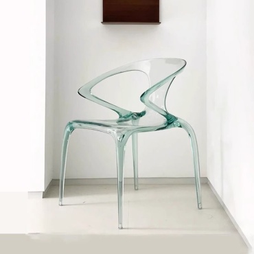 Стул ASOMi AVA3, 80x60x54 см, прозрачный 1 шт.