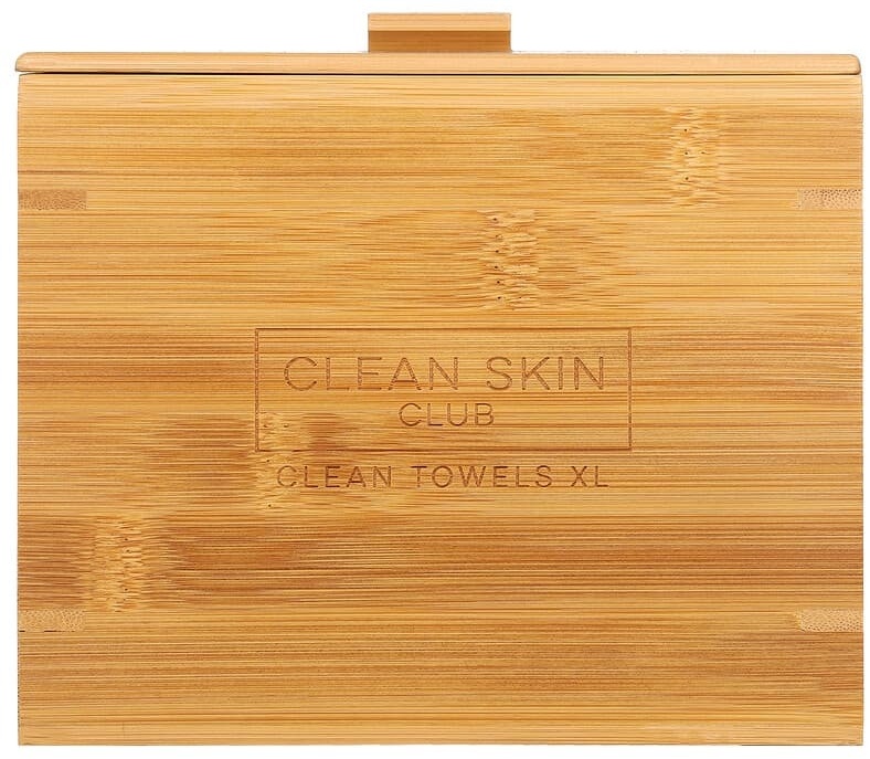 Clean Skin Club Luxe Bamboo Box салфетки для снятия макияжа бумажные 50 шт