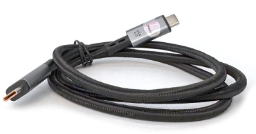 Кабель ViTi USB TypeC (M), 1 м, черный