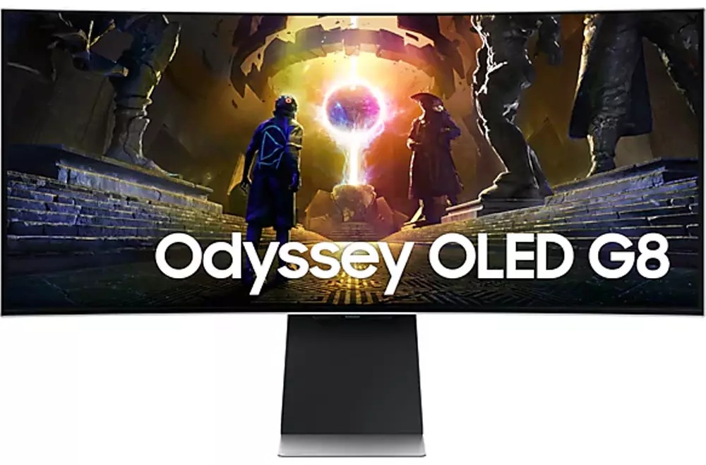 Монитор 34" Samsung LS34DG852SIXCI серебристый