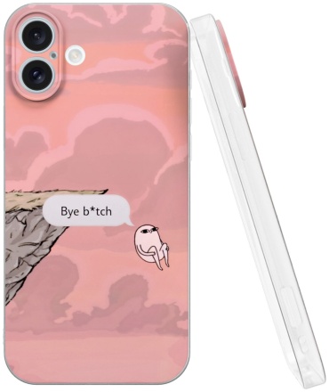 Чехол Mcover для Apple iPhone 16 Plus рисунок