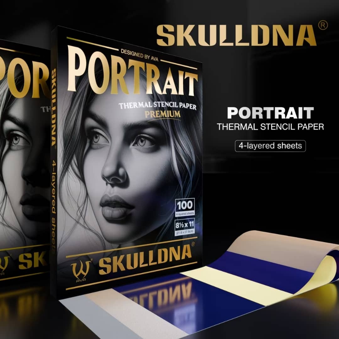AVA BRANDS SkullDNA PORTRAIT трансферная бумага 20 шт