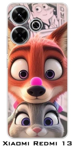 Чехол для Xiaomi Redmi 13 рисунок