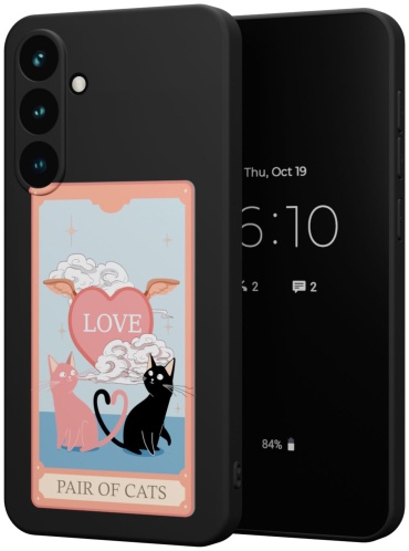 Чехол Mcover для Samsung S24 FE рисунок