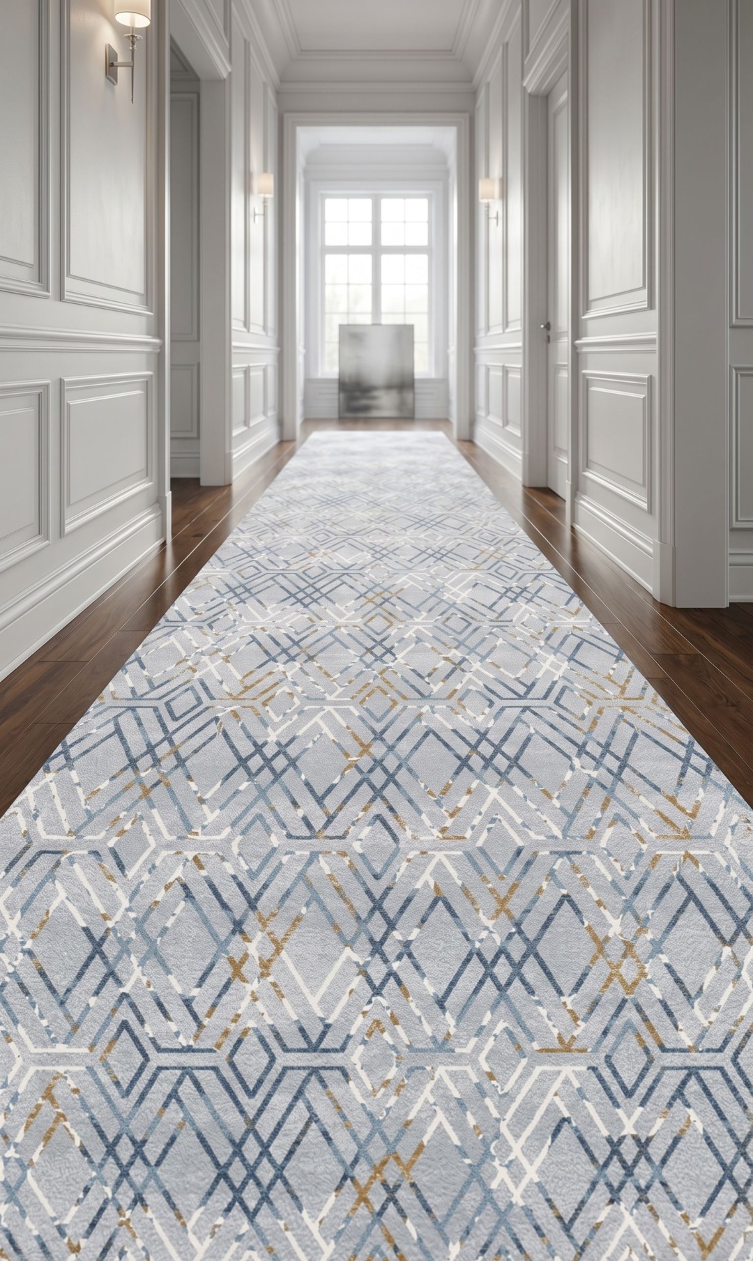Ковровая дорожка Bal Carpet короткий ворс, хлопок, полиэстер, 350 см x 5.5 м