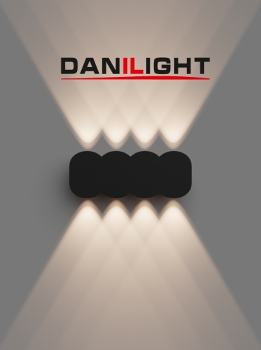 Бра настенный Danilight LED, черный