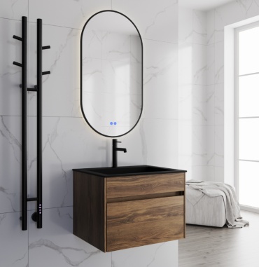 Полотенцесушитель электрический Vincea VTD-1D2BE, I-образный 12x130 см