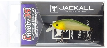 Воблер Jackall Jackall Chubby Minnow 35SP 35mm, 2.3g, Color Shizuoka Bizin 1 шт