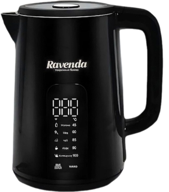 Электрочайник Ravenda Rav-8301 черный