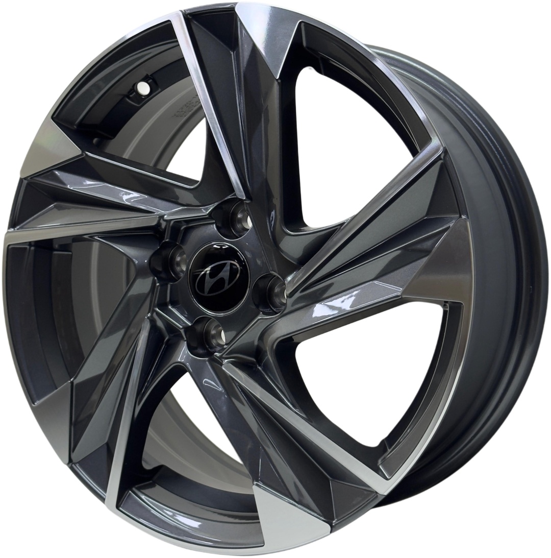 Yixing 1220 WESTWHEELSSHOP 6.5x16/4x100 D54.1 ET45 4 диска графит, хром