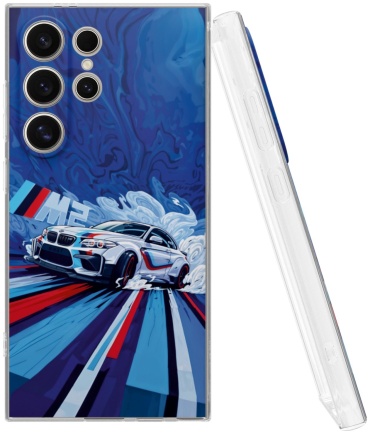 Чехол Mcover для Samsung Galaxy S24 Ultra рисунок