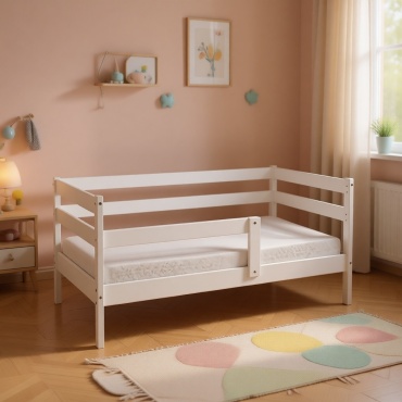 Детская кровать Эльбрус Анита 3, 90x180 см, белый