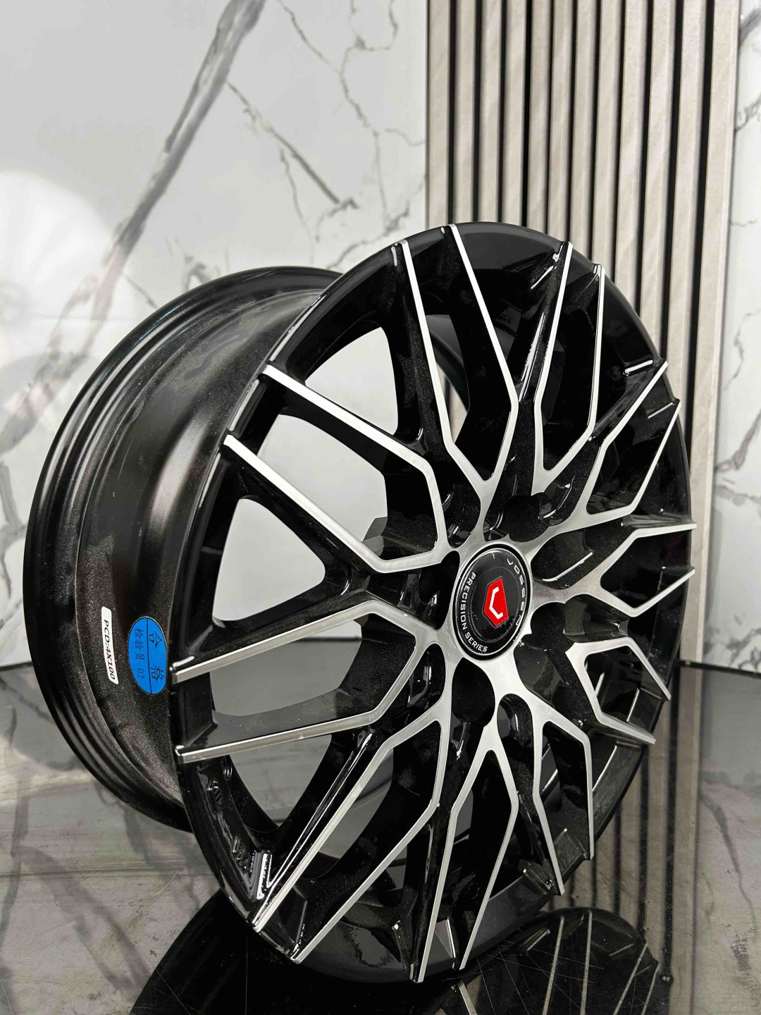 Top Grade EXP0027 6x15/4x100 D67.1 ET35 4 диска черный, серебристый