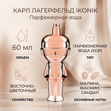 Karl Lagerfeld Ikonik парфюмерная вода EDP 60 мл, для женщин