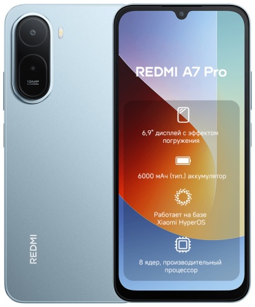 REDMI A7 Pro 4 ГБ/128 ГБ синий