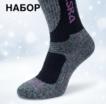 Носки LUXOR_KZ 4 пары мультиколор 37-41