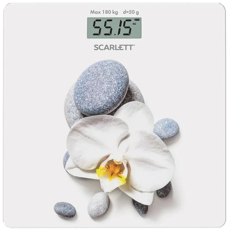 Напольные весы Scarlett электронные SC-BS33E020 до 180 кг