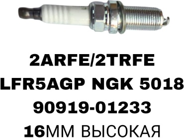 Свеча зажигания RTL-DSN 90919-01233