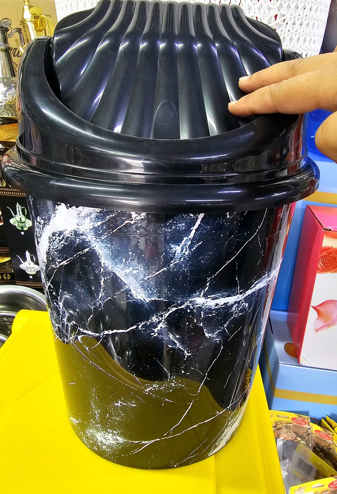 Урна 10 л 45x30x45 см, пластик
